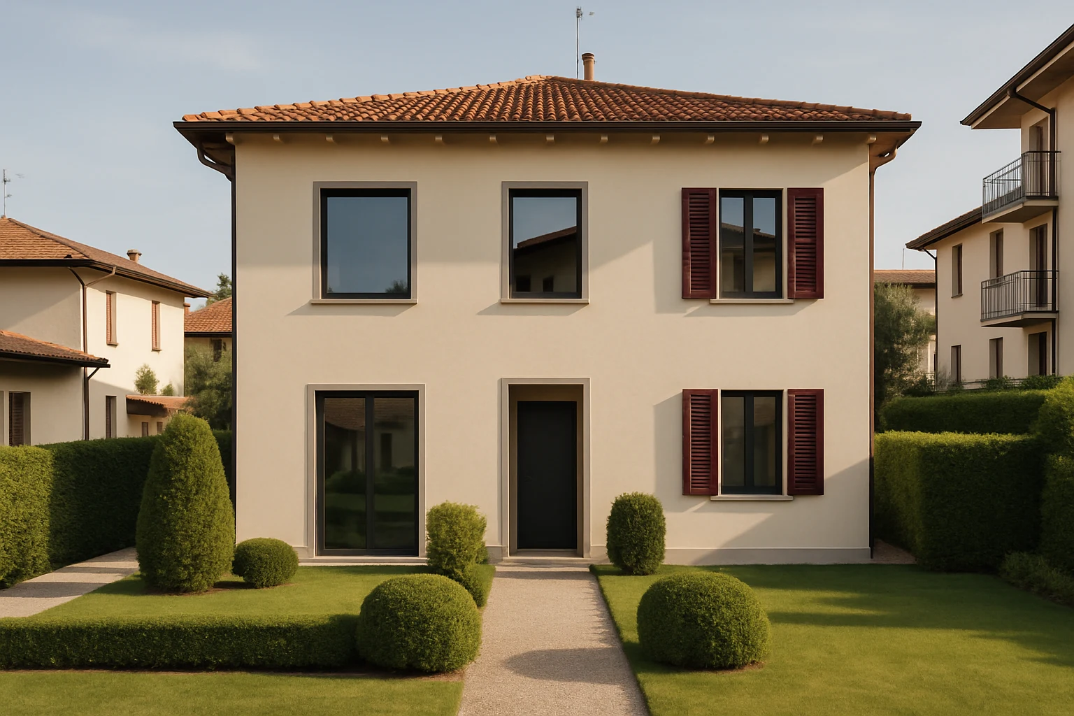 Architettura residenziale a Alzano Lombardo (BG)
