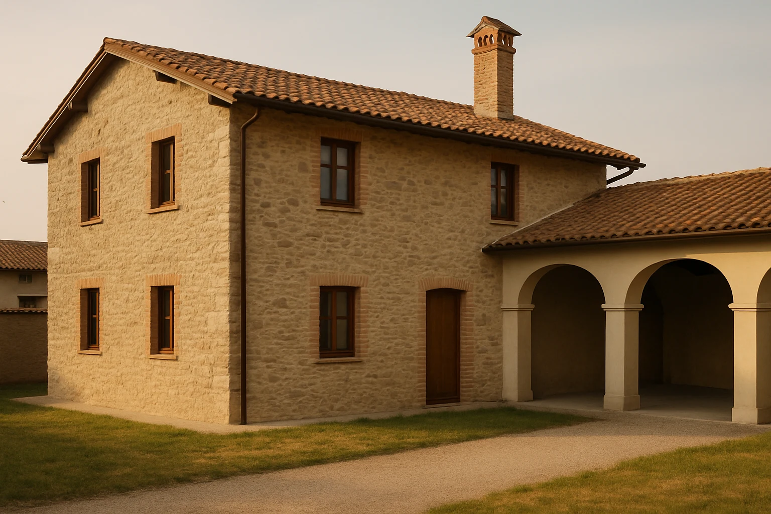 Architettura residenziale a Belgioioso (PV)