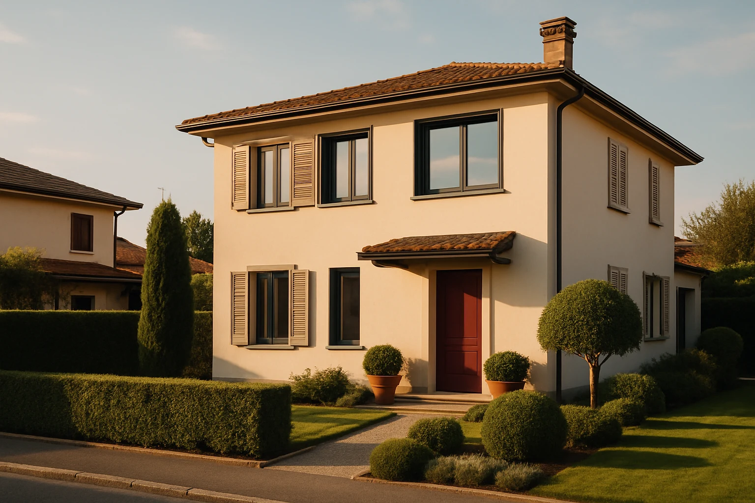 Architettura residenziale a Caravaggio (BG)