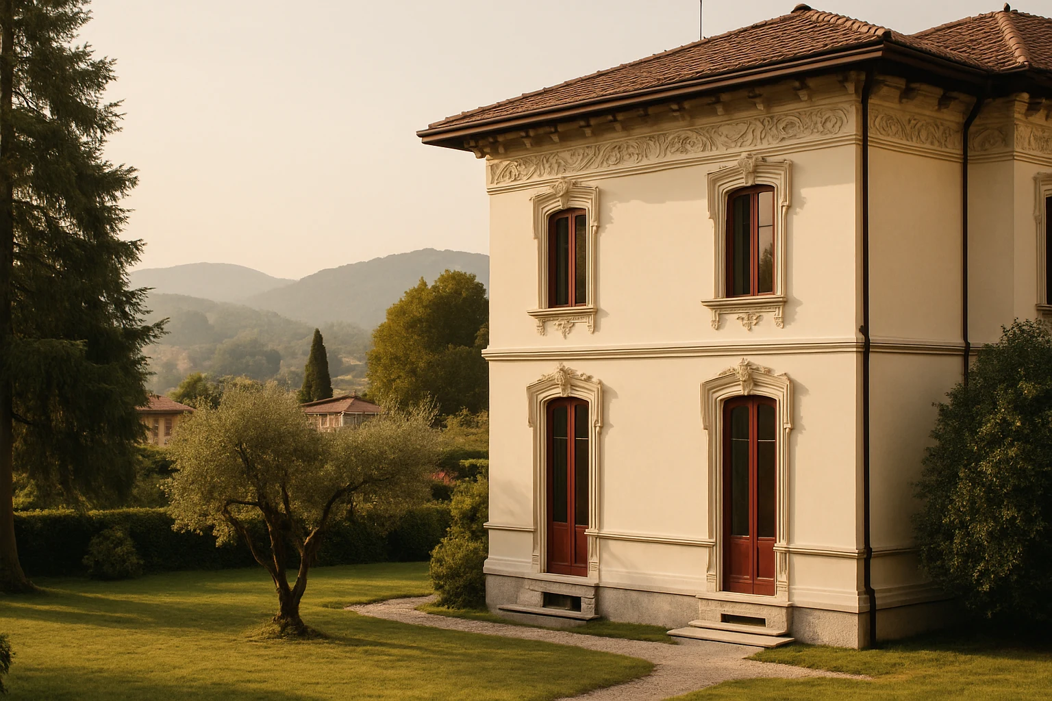Architettura residenziale a Cardano al Campo (VA)