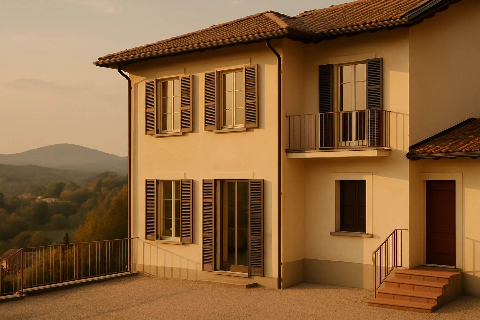 Architettura residenziale a Caronno Varesino (VA)