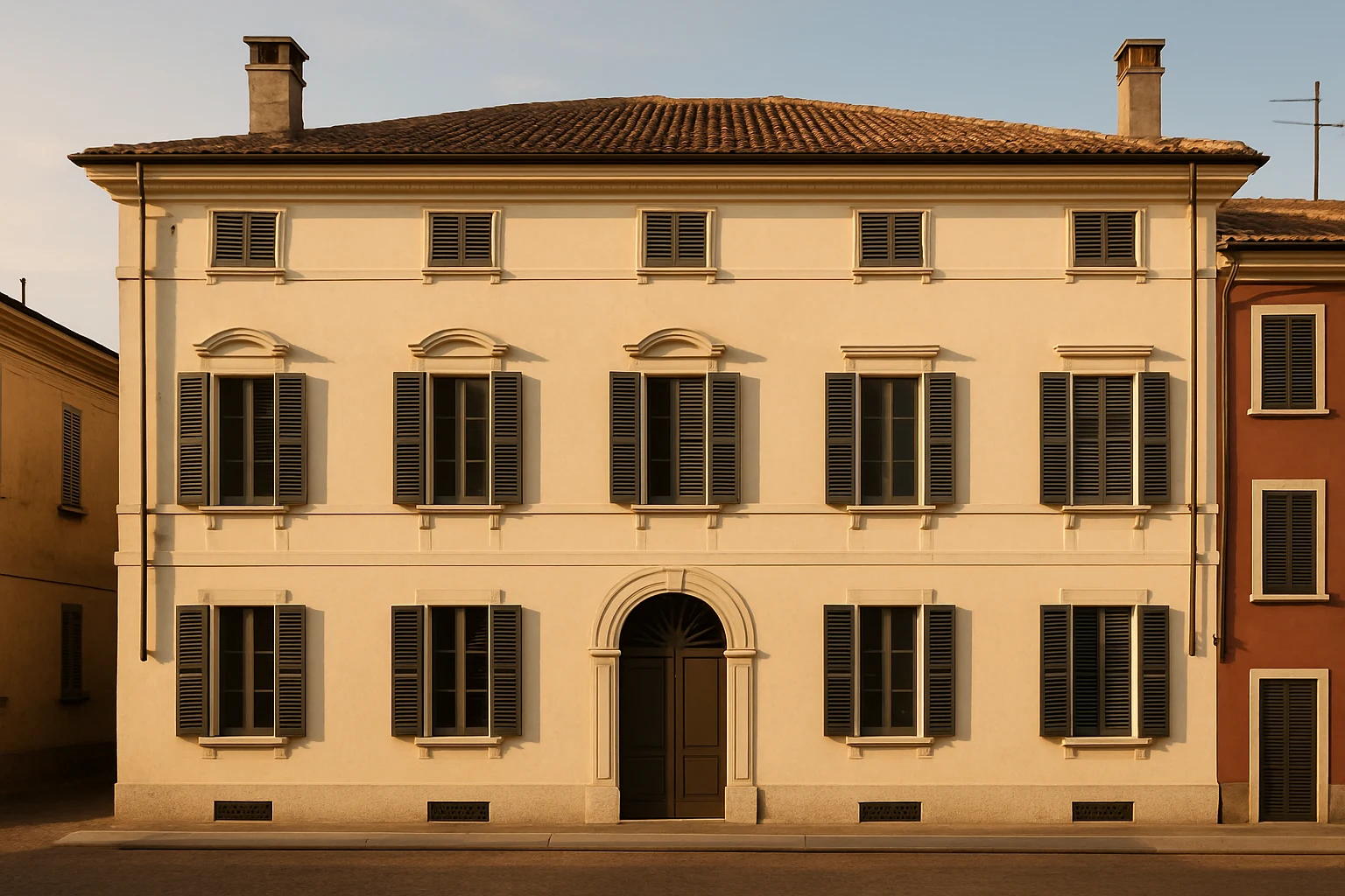 Architettura residenziale a Casalmaggiore (CR)