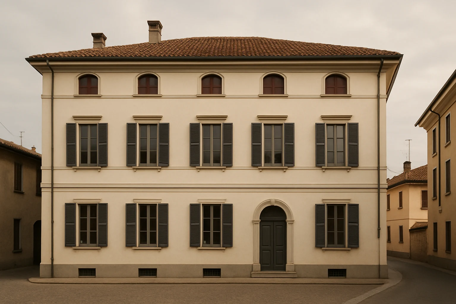 Architettura residenziale a Castelleone (CR)