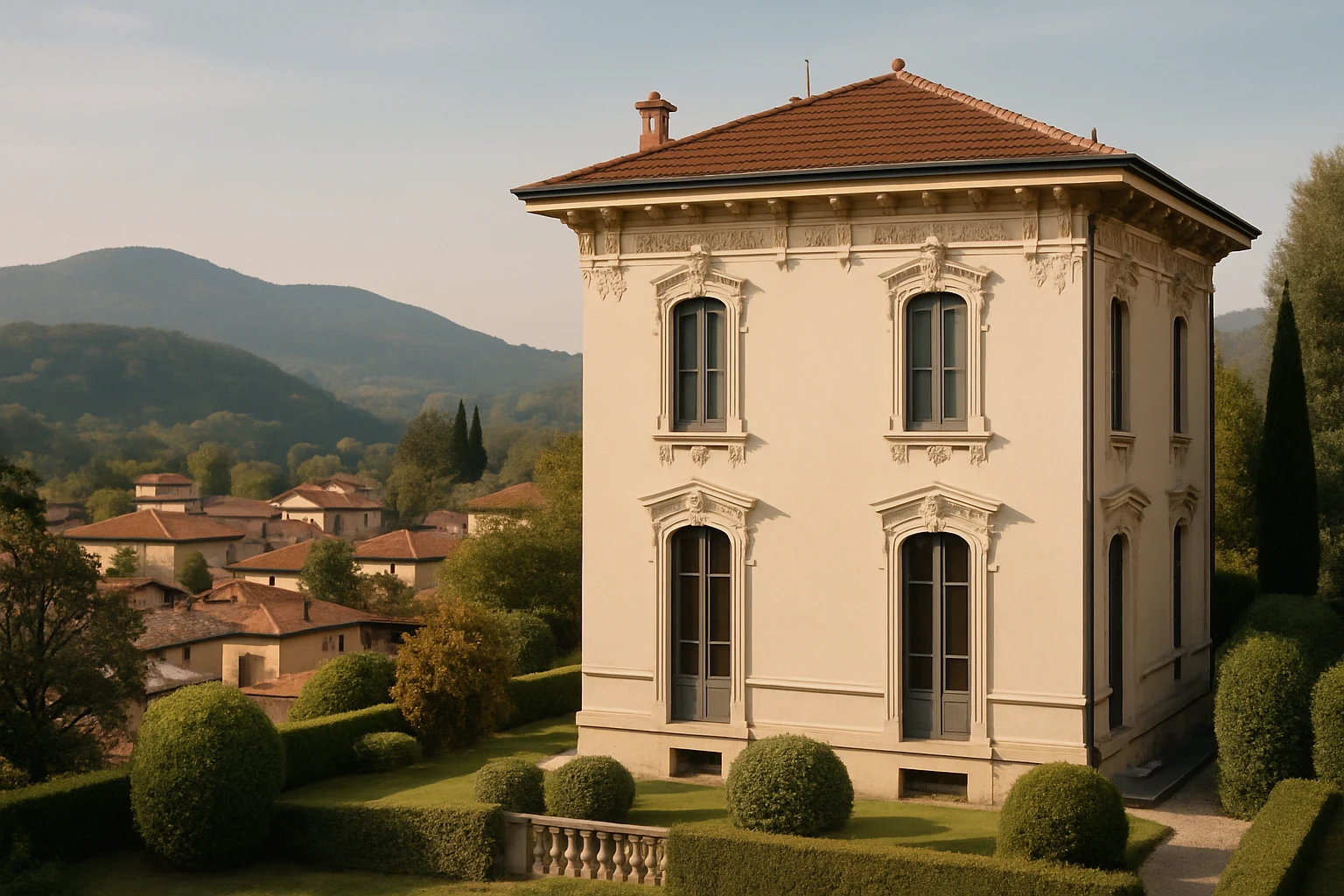Architettura residenziale a Castiglione Olona (VA)