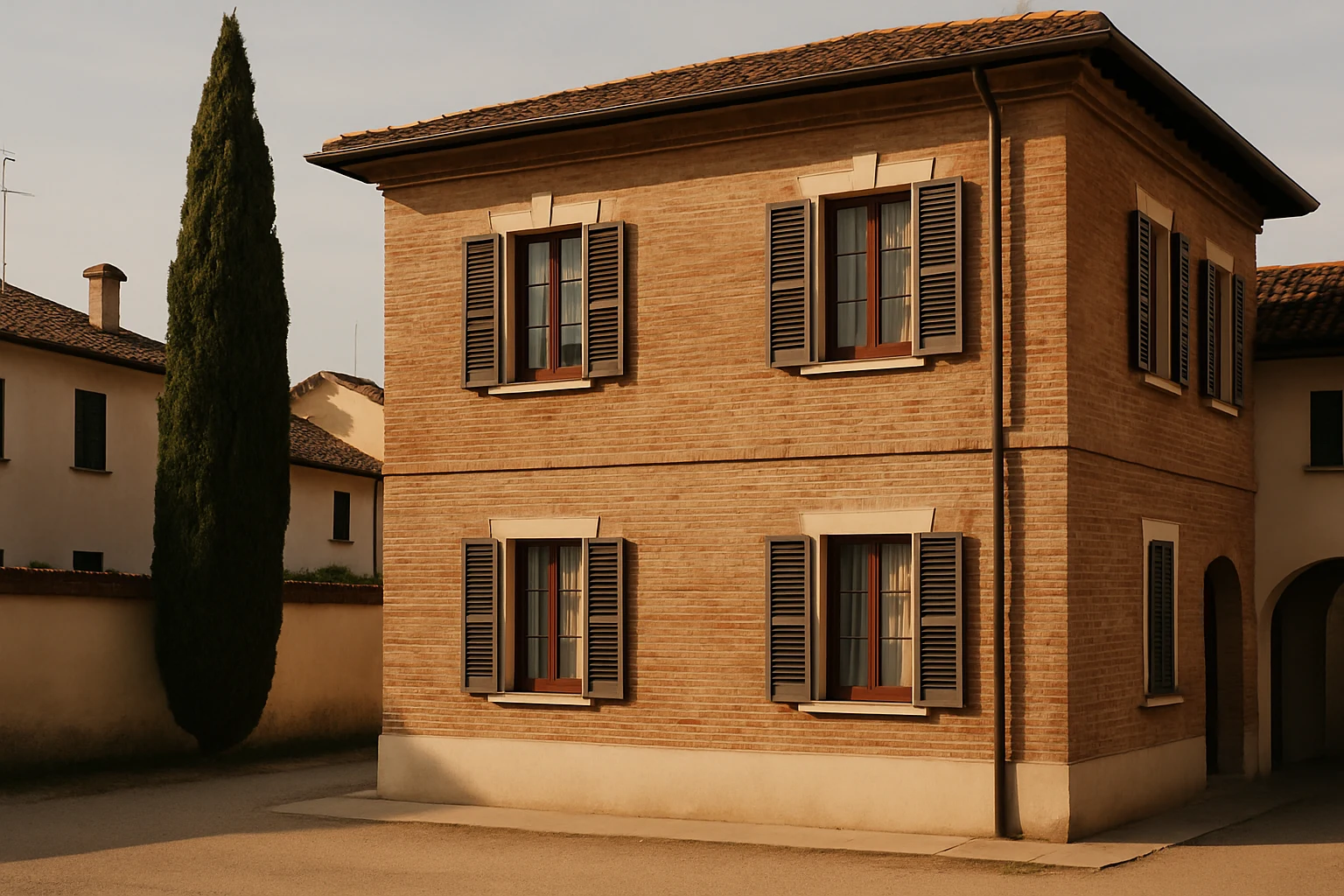 Architettura residenziale a Certosa di Pavia (PV)