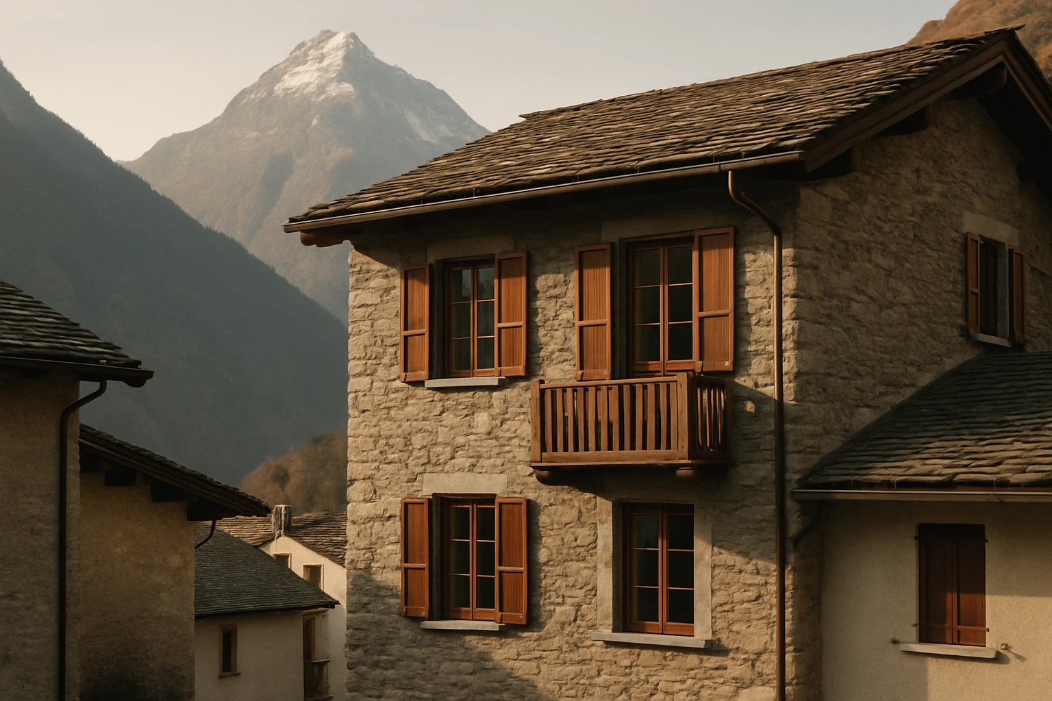 Architettura residenziale a Chiavenna (SO)
