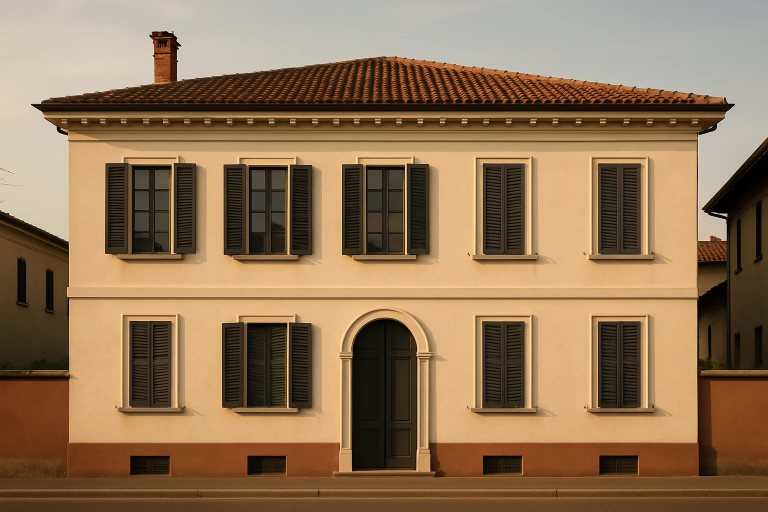 Architettura residenziale a Cornegliano Laudense (LO)
