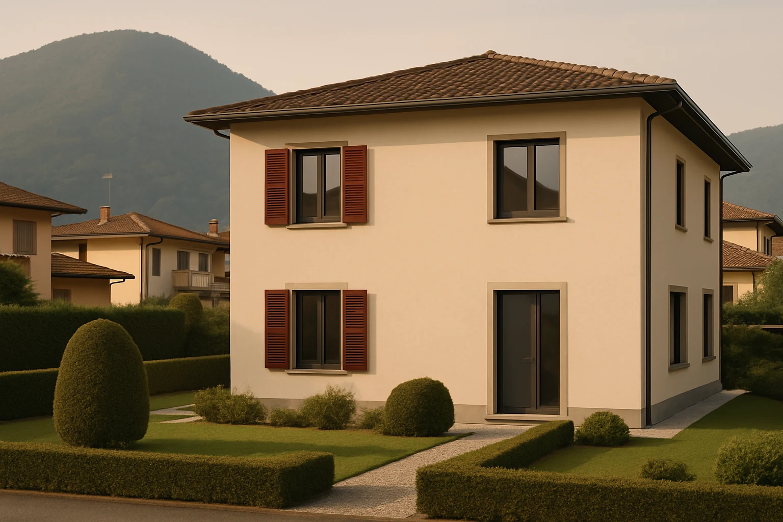 Architettura residenziale a Darfo Boario Terme (BS)