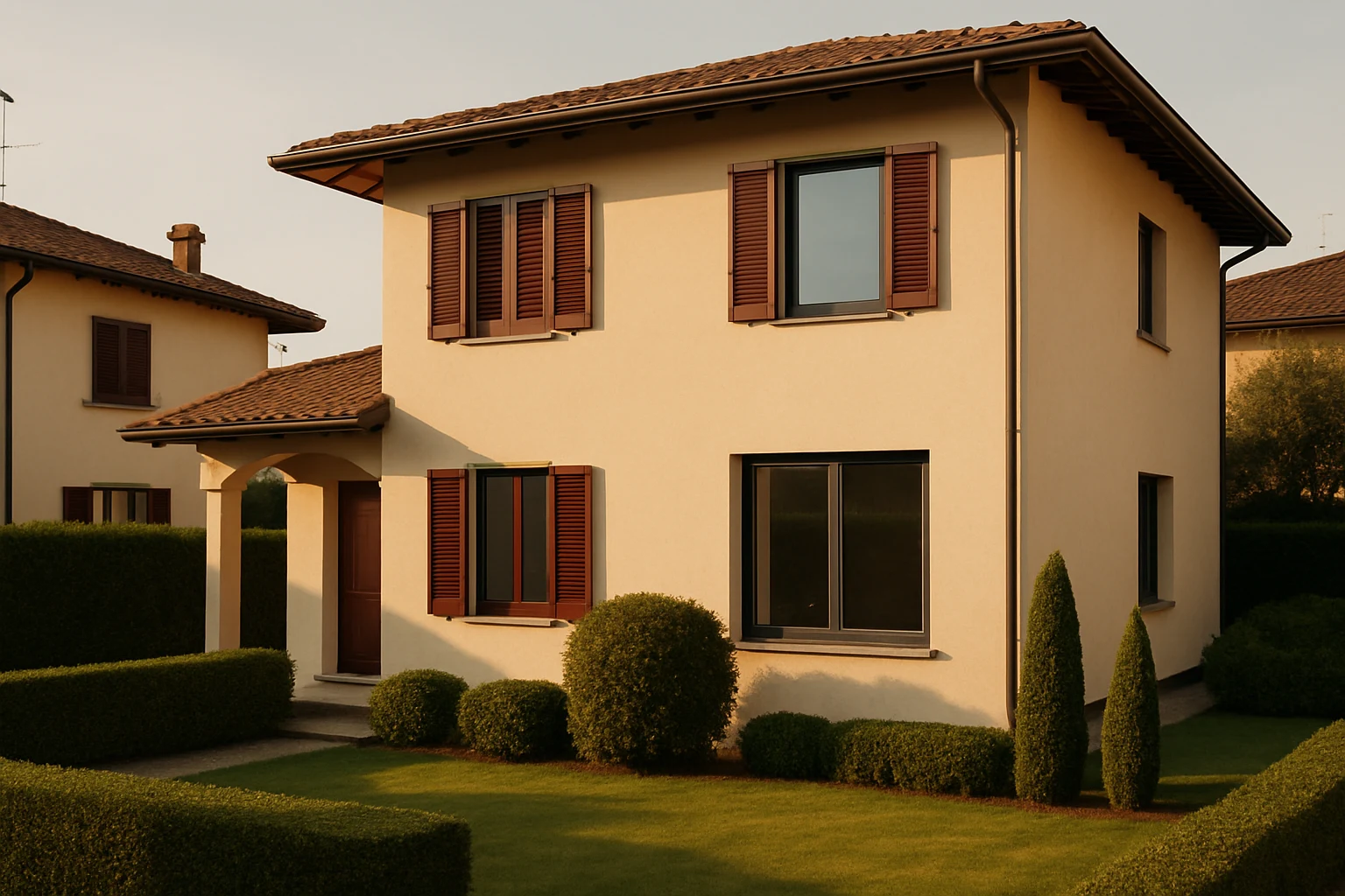Architettura residenziale a Gaggiano (MI)