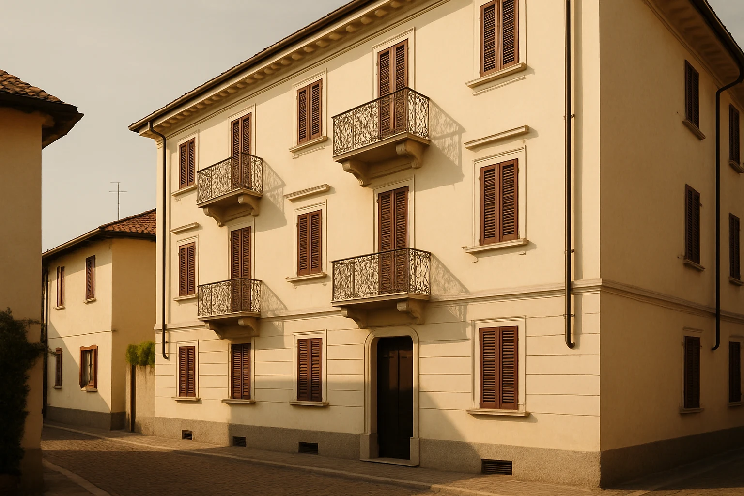 Architettura residenziale a Lacchiarella (MI)