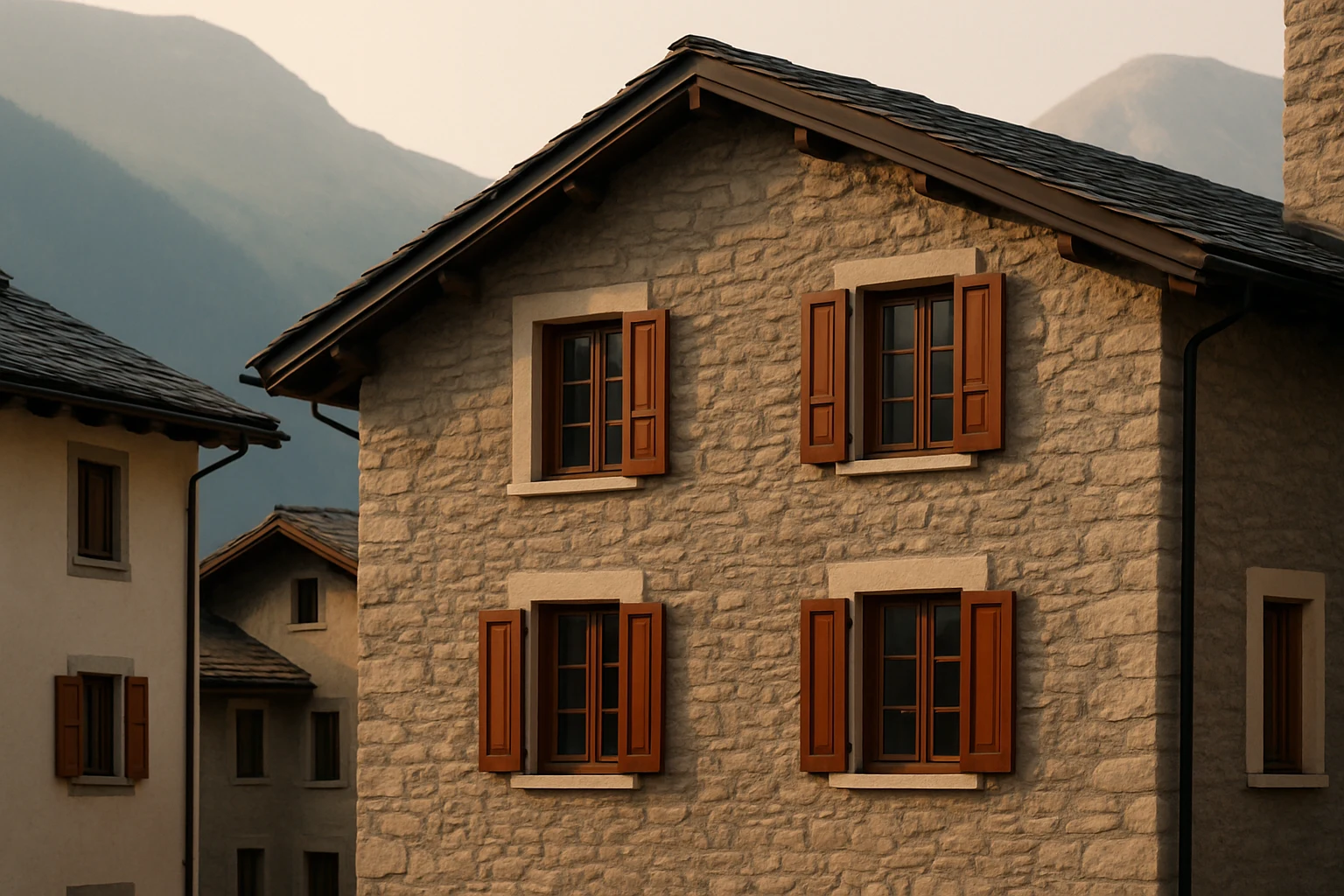 Architettura residenziale a Livigno (SO)