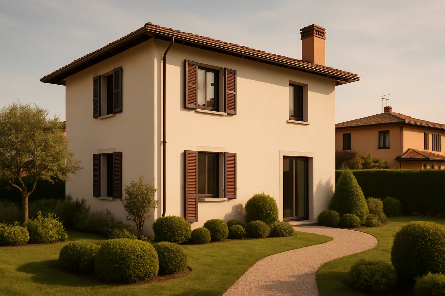 Architettura residenziale a Locate di Triulzi (MI)
