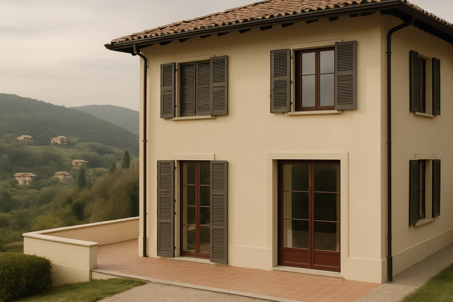 Architettura residenziale a Lonate Ceppino (VA)