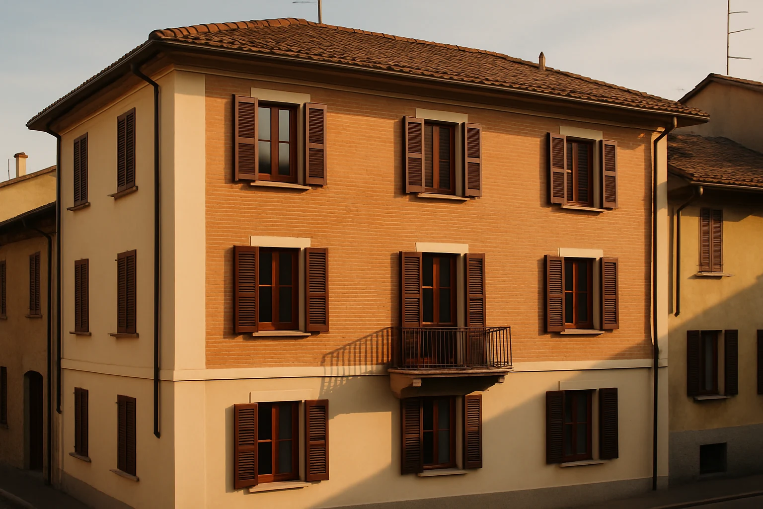 Architettura residenziale a Melegnano (MI)