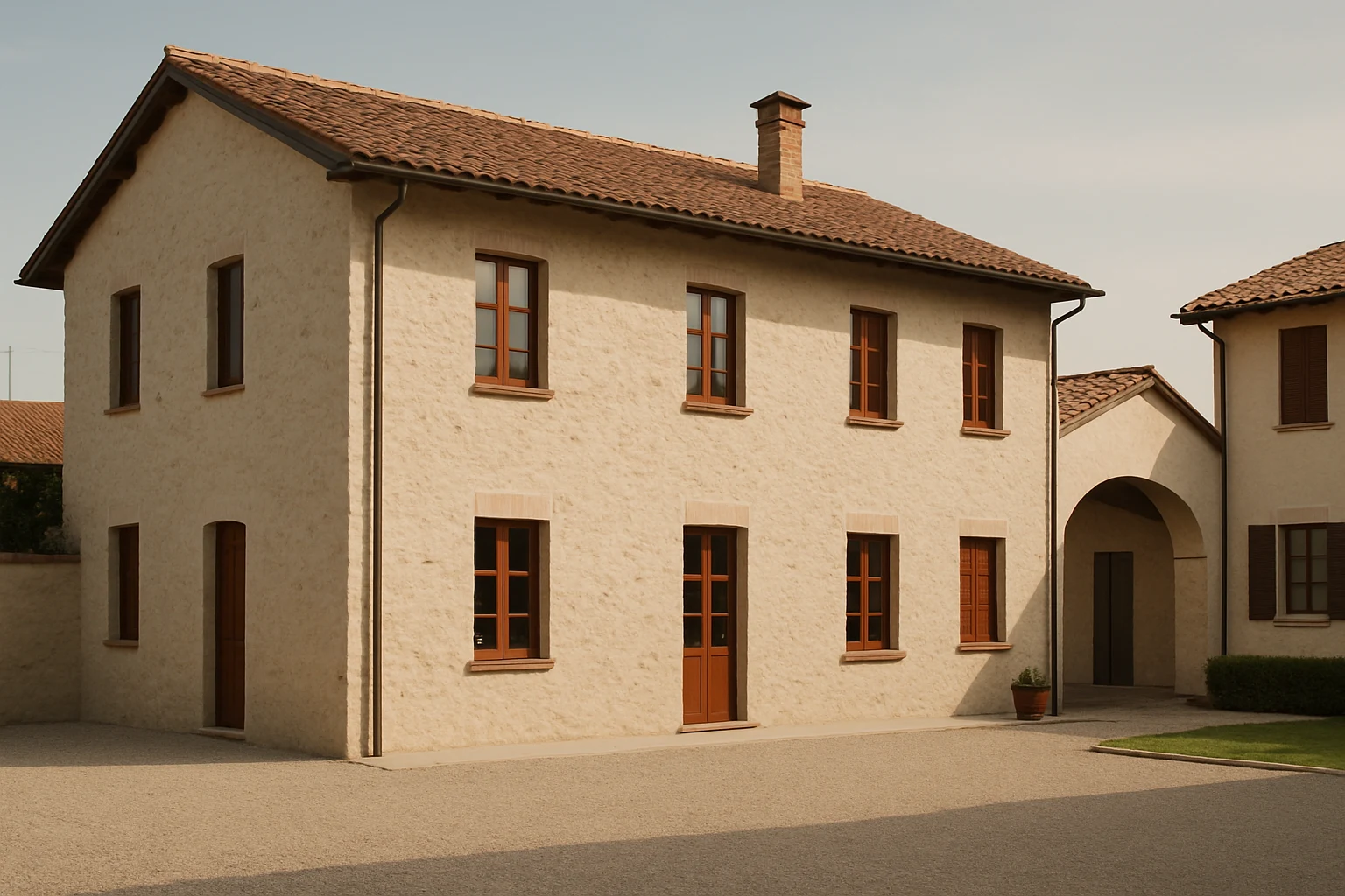 Architettura residenziale a Mortara (PV)