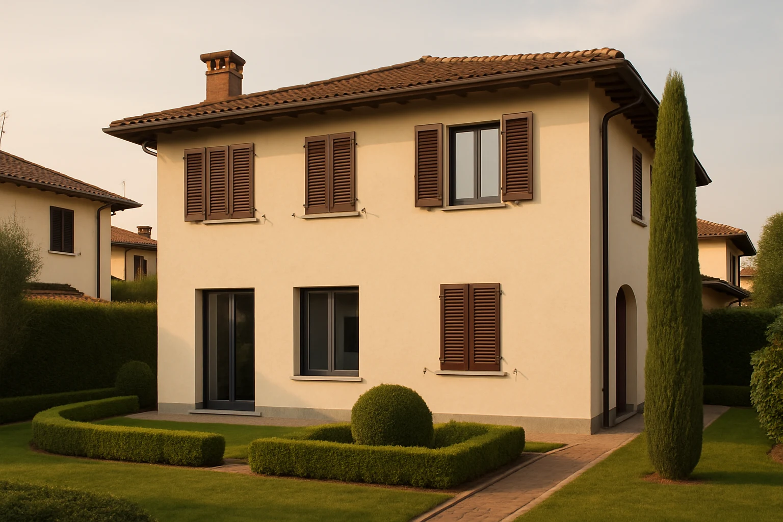 Architettura residenziale a Ornago (MB)