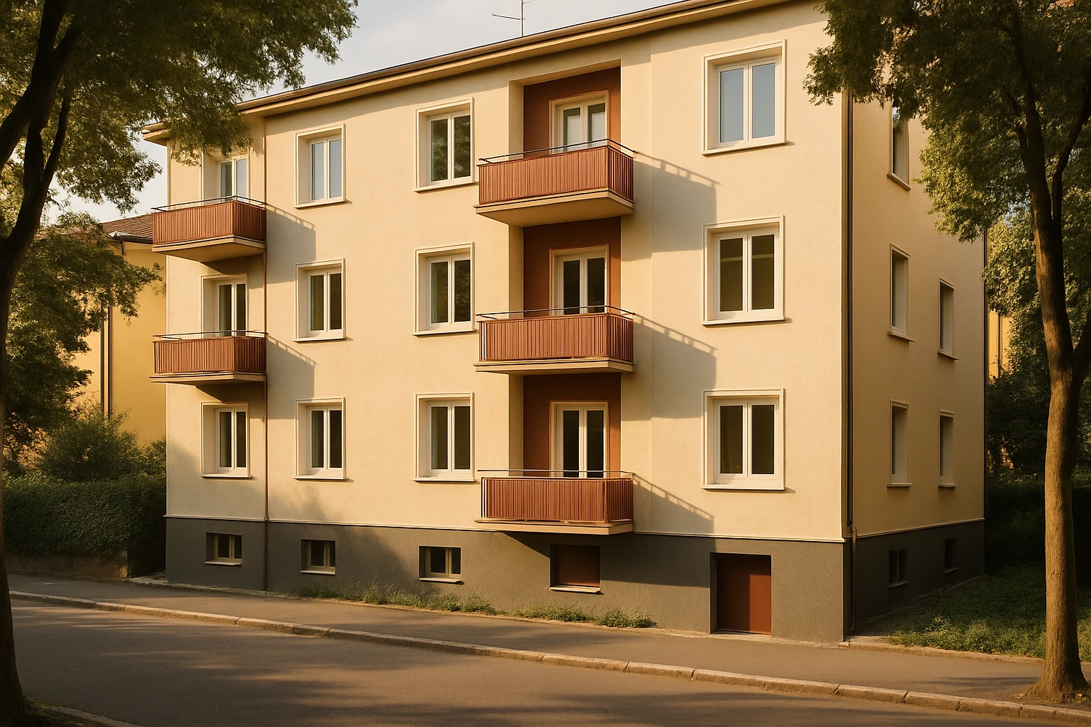 Architettura residenziale a Paderno Dugnano (MI)