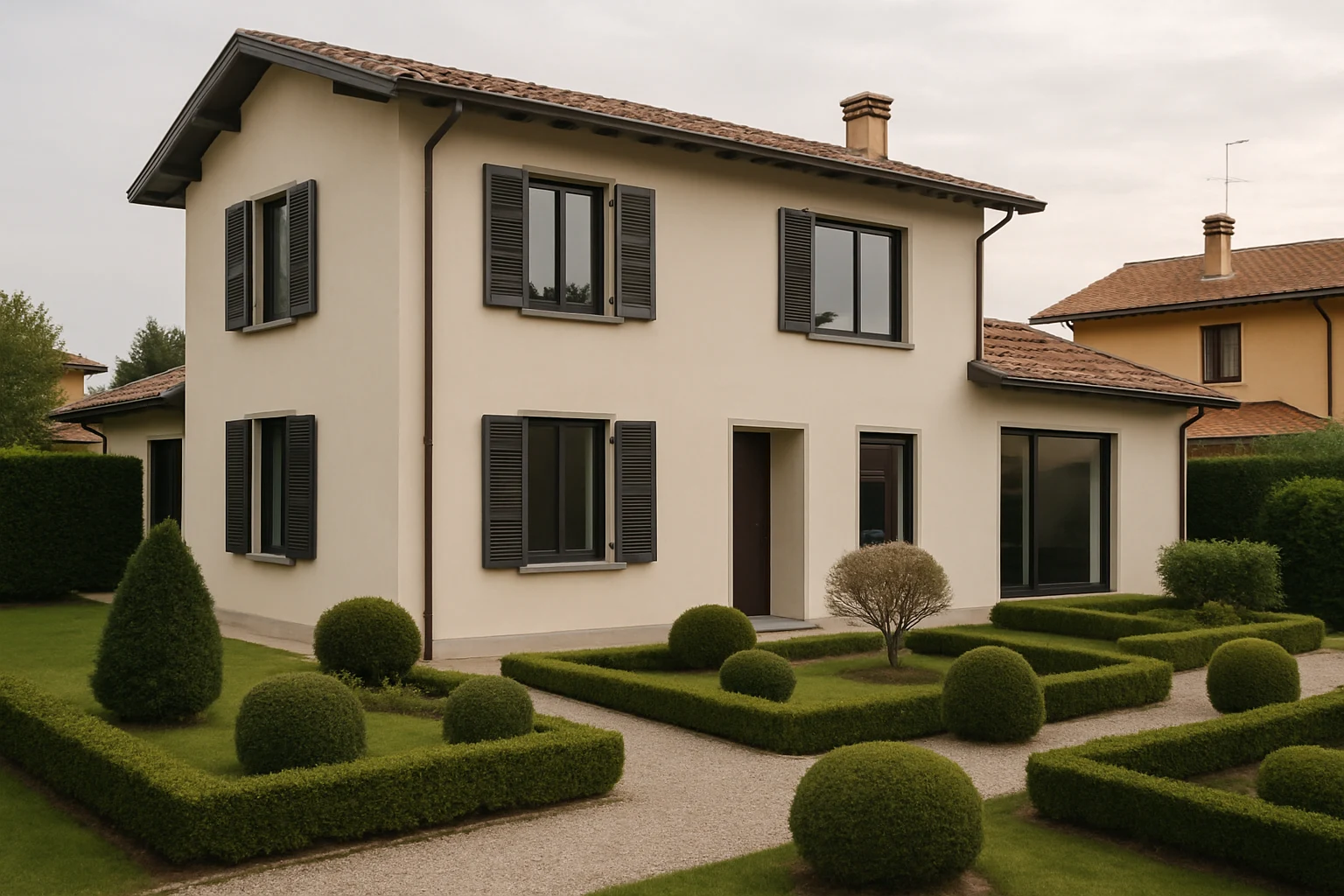 Architettura residenziale a Peschiera Borromeo (MI)