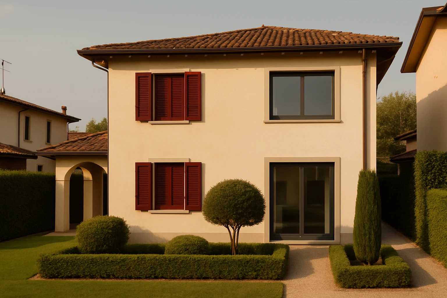 Architettura residenziale a Romano di Lombardia (BG)