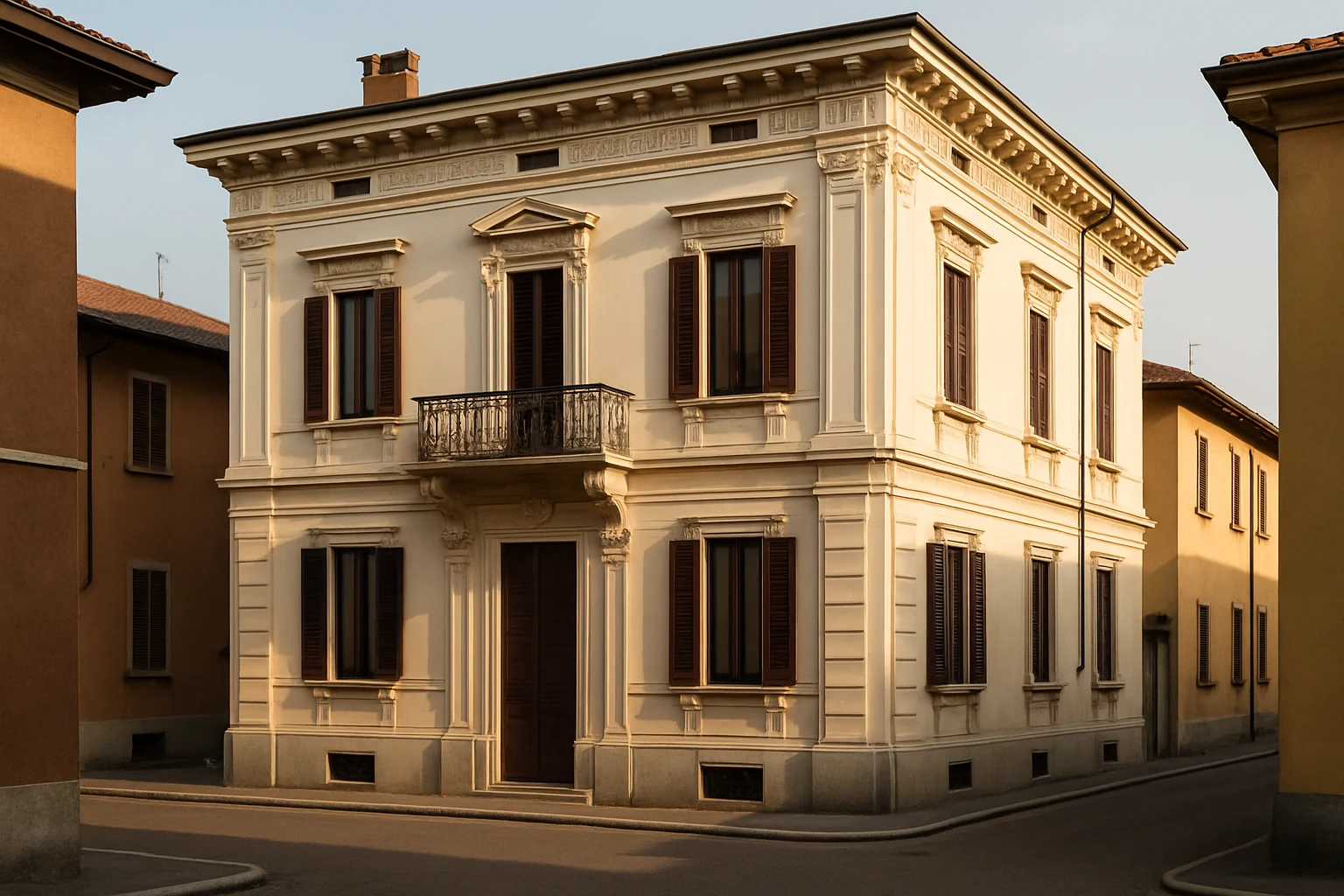 Architettura residenziale a San Giuliano Milanese (MI)