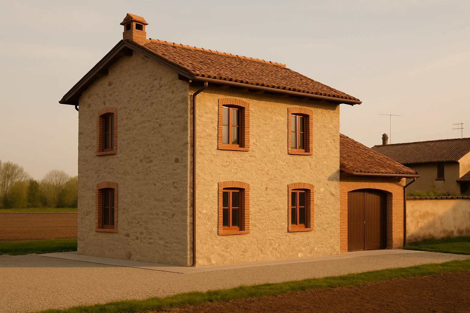 Architettura residenziale a Sant'Angelo Lodigiano (LO)