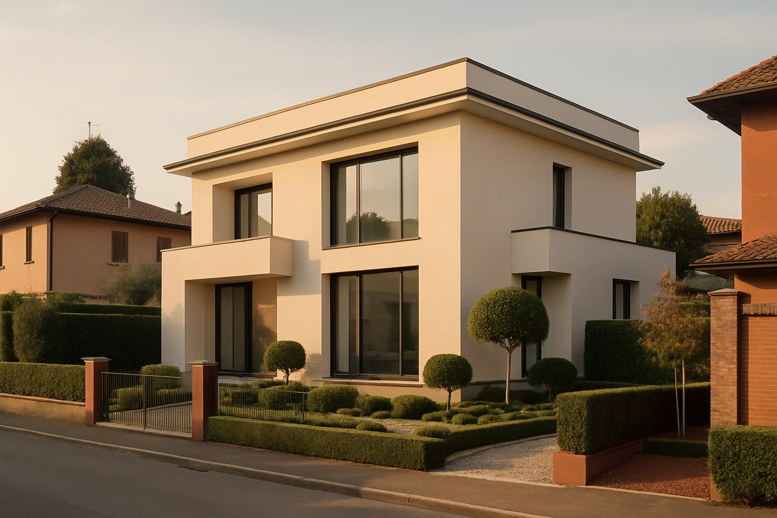Architettura residenziale a Vedano al Lambro (MB)