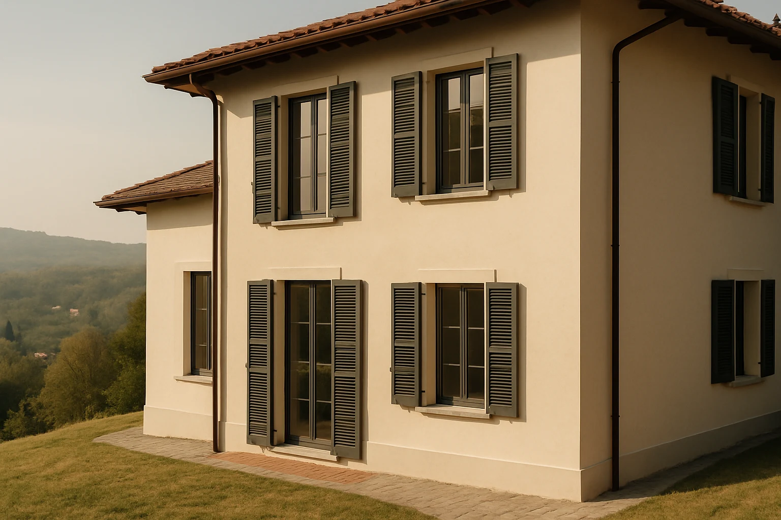 Architettura residenziale a Vedano Olona (VA)