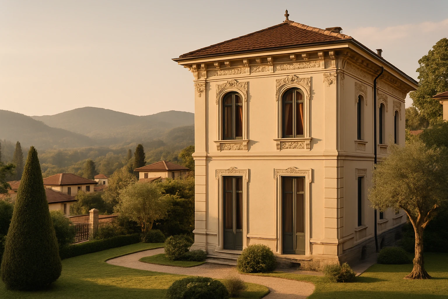 Architettura residenziale a Venegono Superiore (VA)