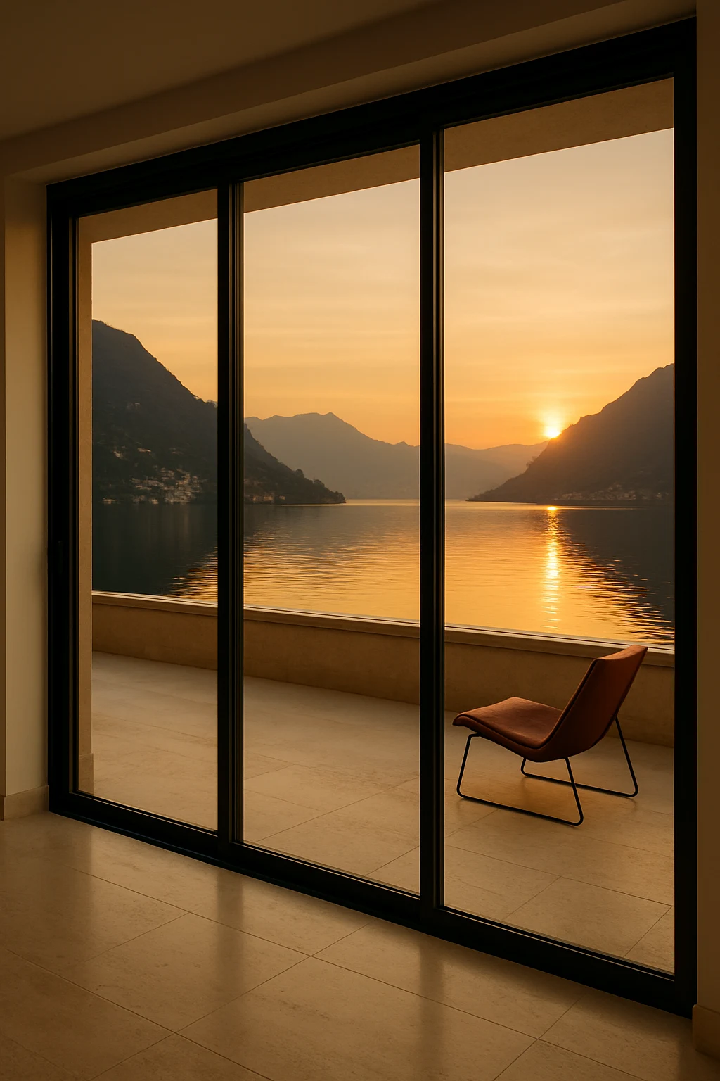 Concept di stile — Vetrata panoramica