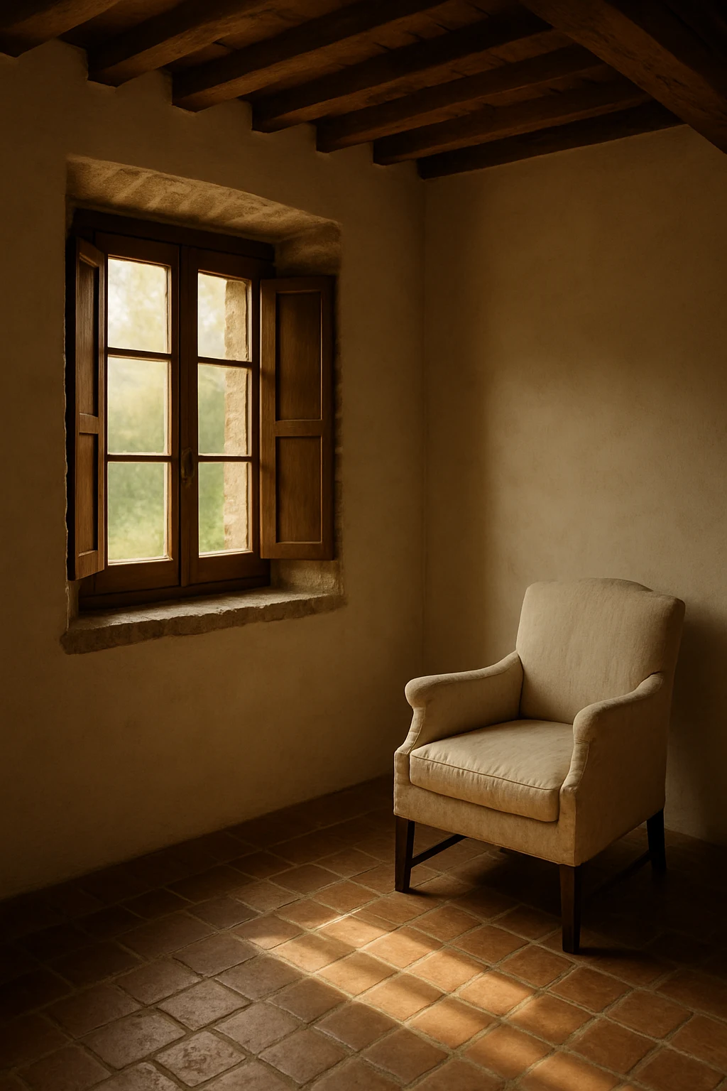 Concept di stile — Cascina restaurata