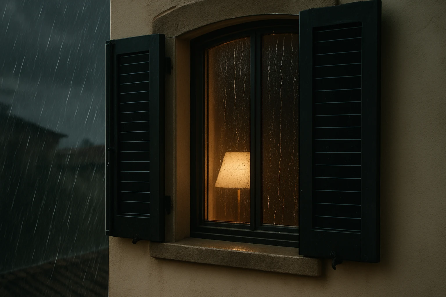 Infiltrazioni d'acqua dalle finestre.