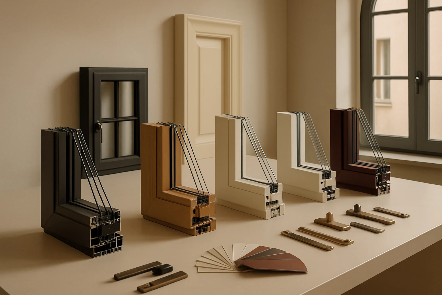 Materiali serramenti — PVC, alluminio, legno, legno-alluminio a confronto