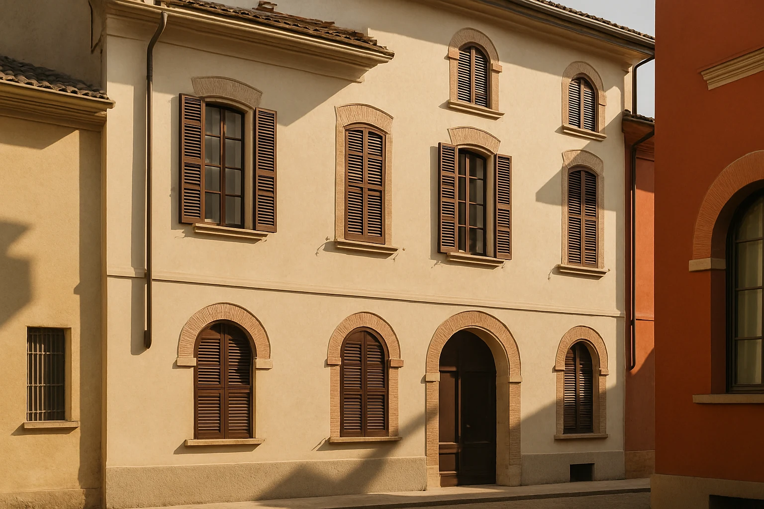 Serramenti in provincia di Cremona — vista architettonica del territorio