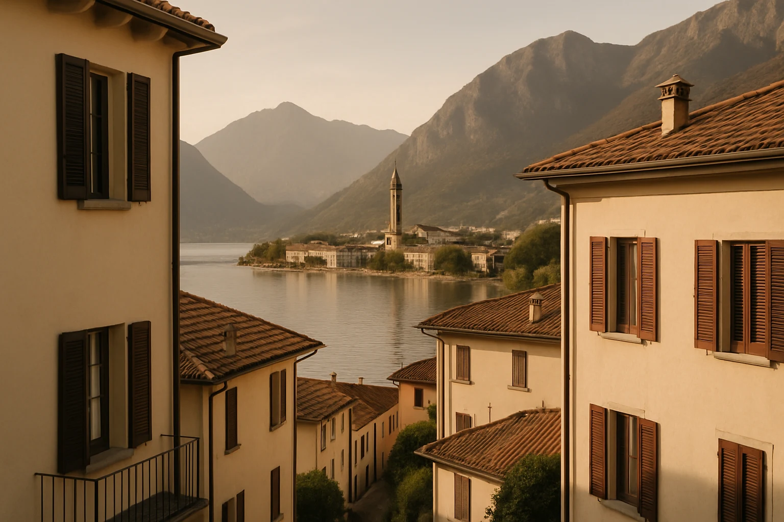 Serramenti in provincia di Lecco — vista architettonica del territorio