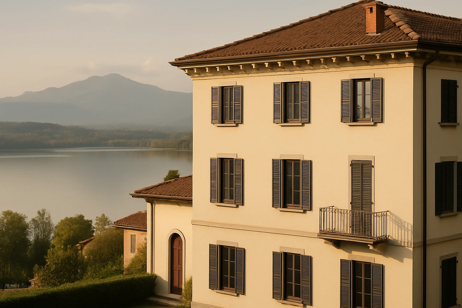 Serramenti in provincia di Varese — vista architettonica del territorio