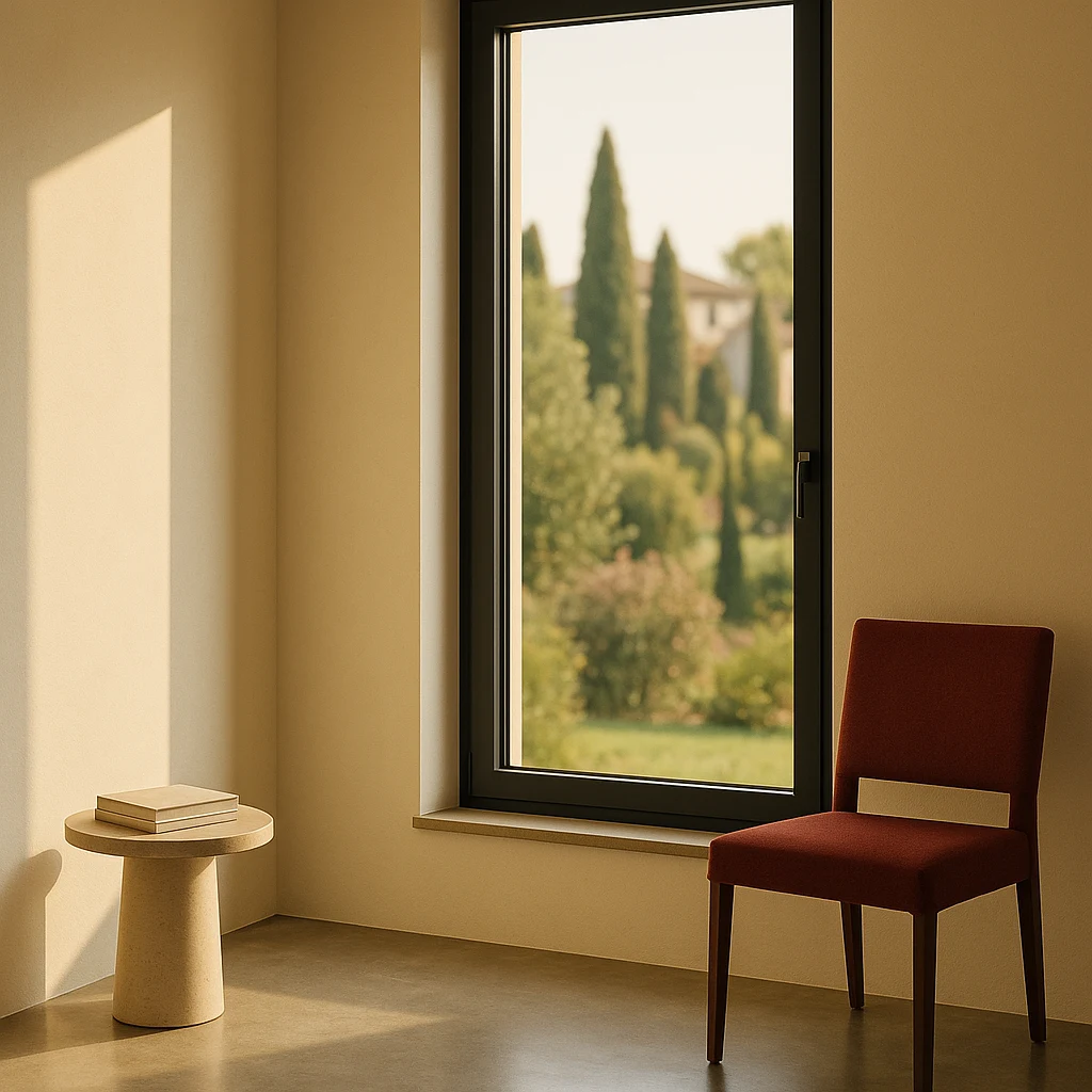 Finestre in alluminio — Profili sottili, design architettonico